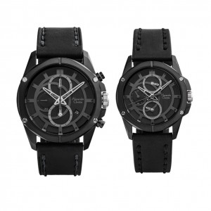 Alexandre Christie AC 6589 Full Black Couple